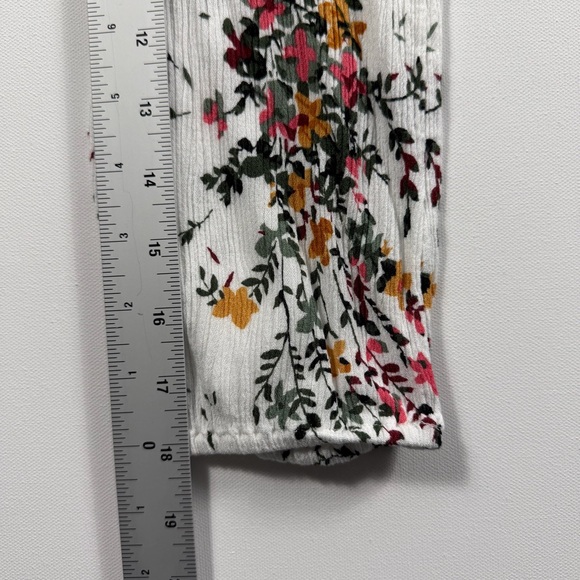 Market & Spruce Floral Boho Blouse Medium | Stitch Fix Cottagecore Hi-Low Top - Picture 8 of 8